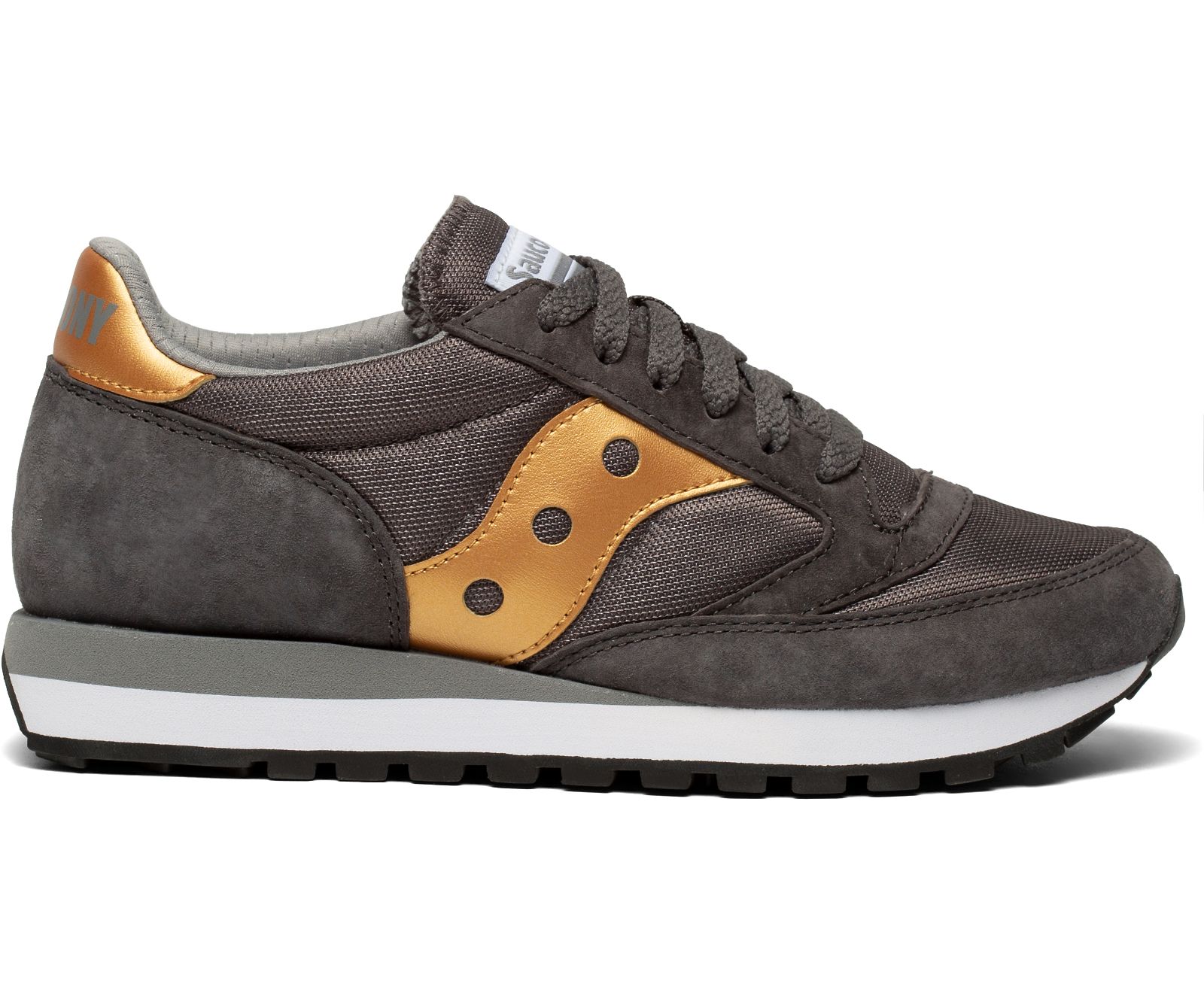 Saucony Jazz 81 Women\'s Originals Grey / Gold | Canada 020ZUTG